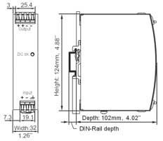 CD5.241-L1 24V機械尺寸